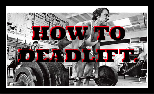 how to deadlift